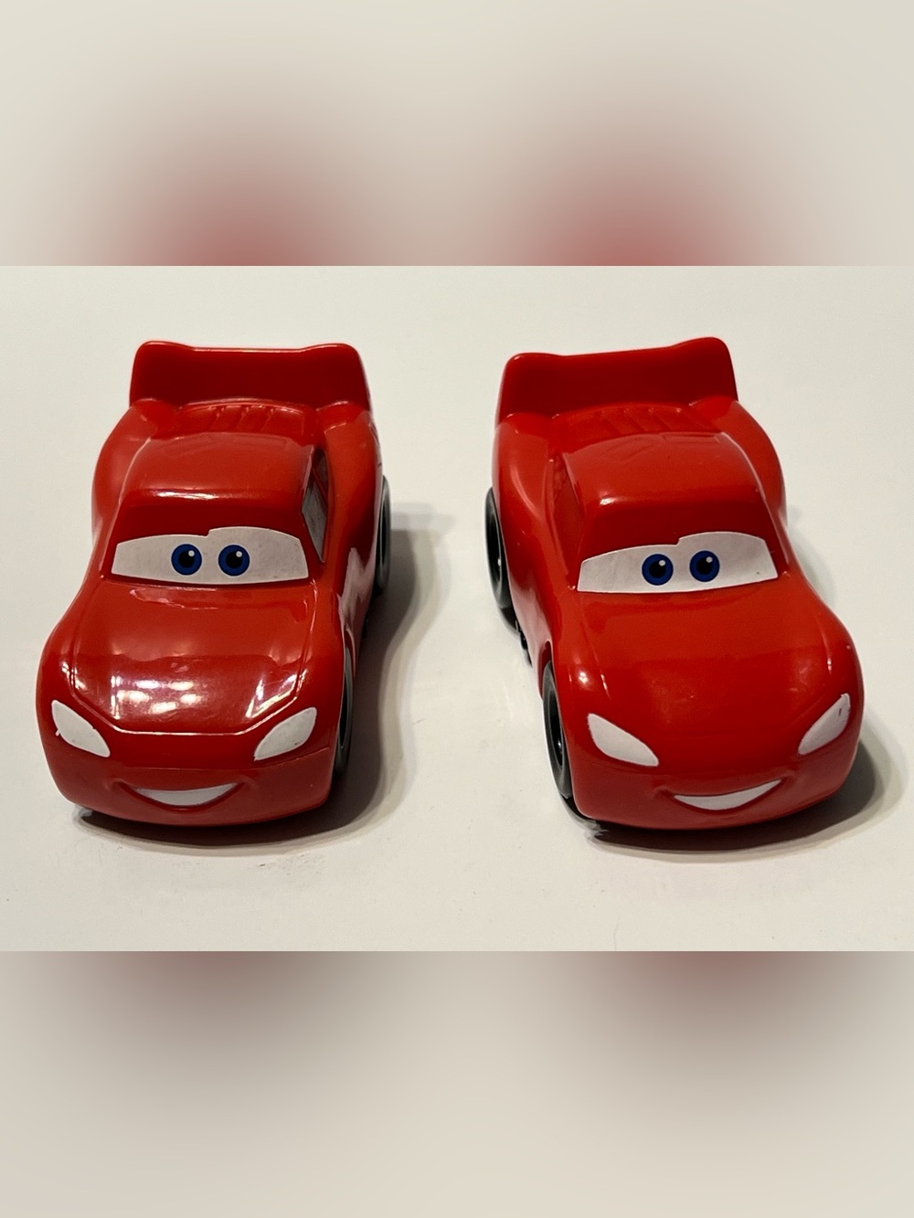 McDonald's Lightening McQueen Red Toy Cars